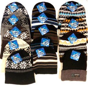 2 Thermal Insulated Watch Cap Beanie, 40 Gram Insulation, One Size UNISEX